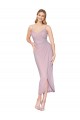 Knee Length Sleeveless Soft Chiffon Primrose Mermaid High Low Evening Dress