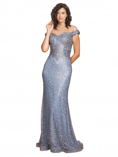 Long Sleeveless Sequin Mermaid Formal Evening Dress for Sale