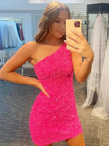 Short Sleeveless Velvet Sequin Sheath Evening Gown for Sale