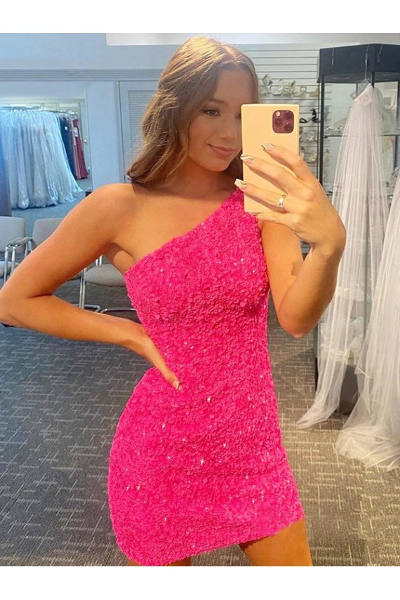 Short Sleeveless Velvet Sequin Sheath Evening Gown